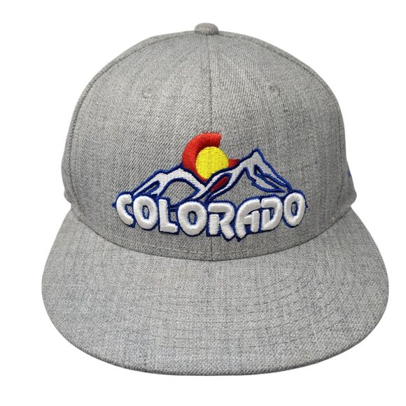 Colorado LLA Snapback Hat Gray One Size Adjustable Love Light Apparel - Picture 1 of 9